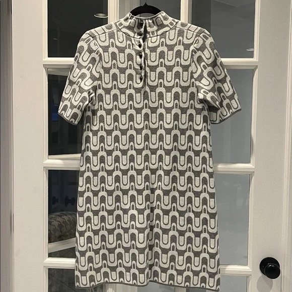 Anthropologie Maeve Annalise Mock-Neck Chenille Sweater Mini Dress XS NWOT - Picture 6 of 6